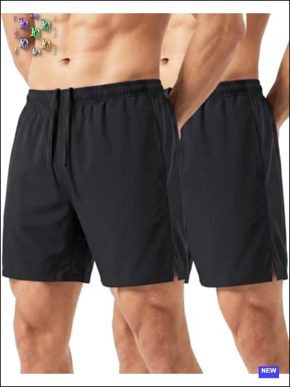 Men's Athletic Shorts Quick Dry Lightweight Gym Running Shorts with Pockets 7